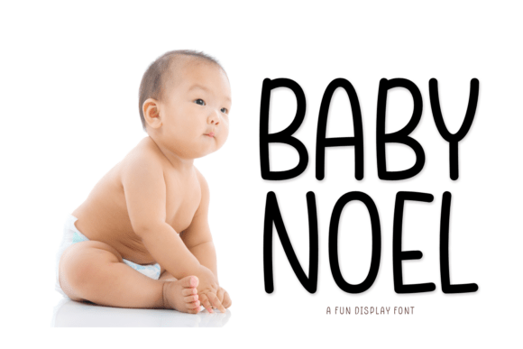 Baby Noel Font for Editorial Design