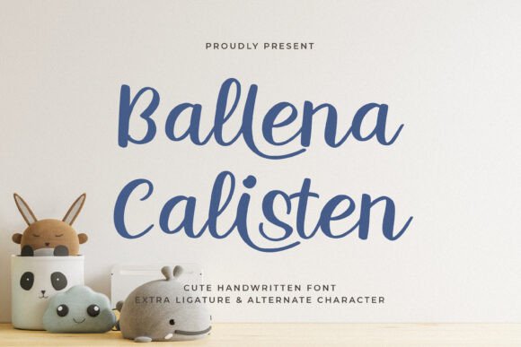 Ballena Calisten Font for Business Branding