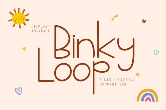 Binky Loop: A Playful Typeface for Editorial Design