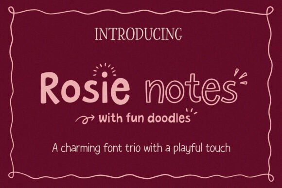 Boost Your Campaigns with Rosie Notes Font