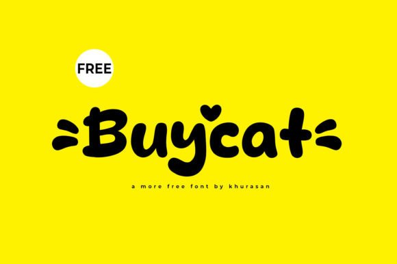 Buycat Font for Eye-Catching Campaigns