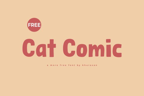 Cat Comic Font for Eye-Catching Design