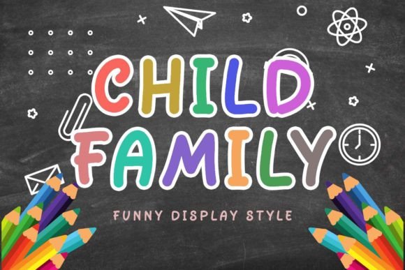 Child Family Font for Branding That Feels Warm and Welcoming