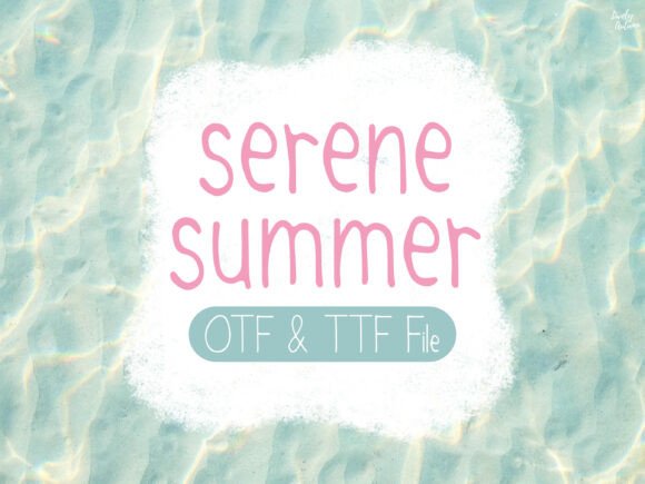 Choosing Serene Summer for a Modern Web Design Project