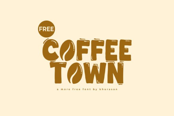 Coffee Town Font for Editorial Design