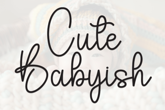 Cute Babyish Font for Branding That Feels Personal