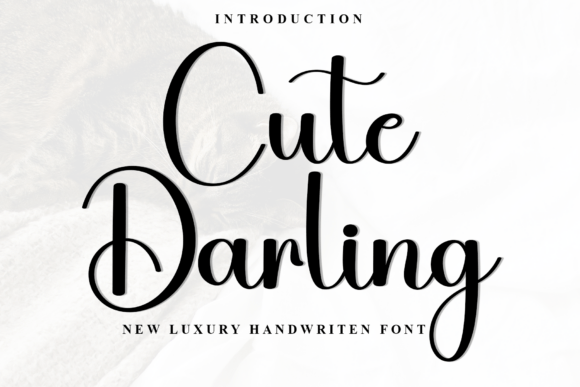 Cute Darling Font for Web Design Projects