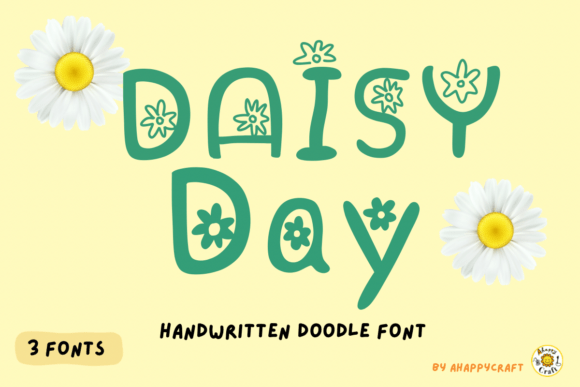 Daisy Day: A Whimsical Font for Handmade Creations