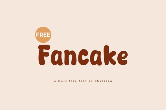 Fancake Font for Modern Web Design
