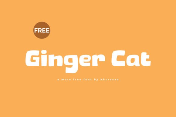 Ginger Cat Font for Small Business Branding