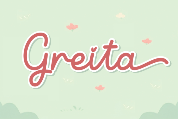 Greita: A Whimsical Script Font for Branding Projects