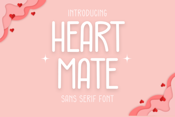 Heart Mate Font for Handmade Creations