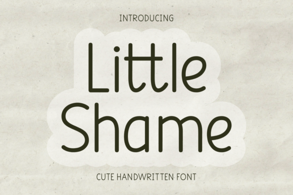 Little Shame: A Script Font for Thoughtful Design