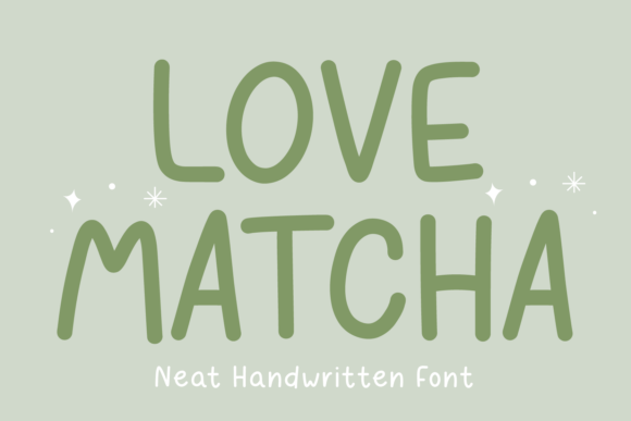 Love Matcha Font for Business Branding