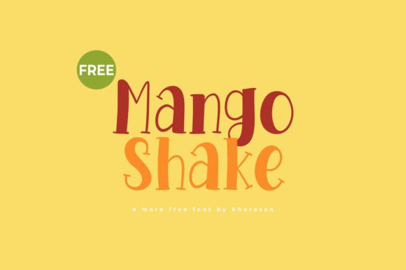 Mango Shake Font Review for Real Projects