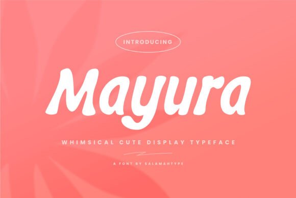 Mayura: A Charming Typeface for Branding Projects