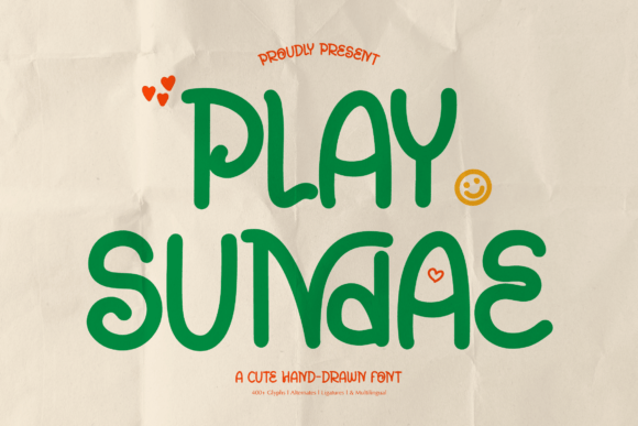 Play Sundae Font for Web Design Projects
