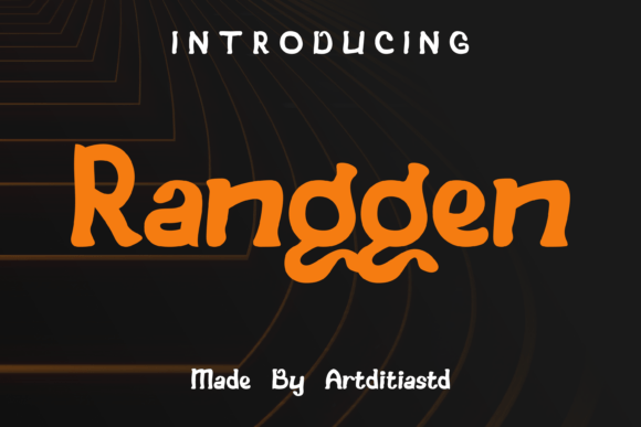 Ranggen Font for Business Branding