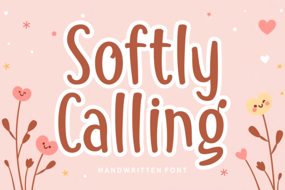 Softly Calling: A Handwritten Font for Editorial Elegance