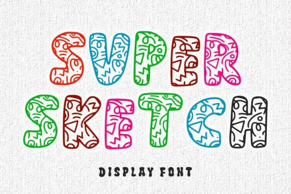 Super Sketch: A Friendly Font for Polished Branding
