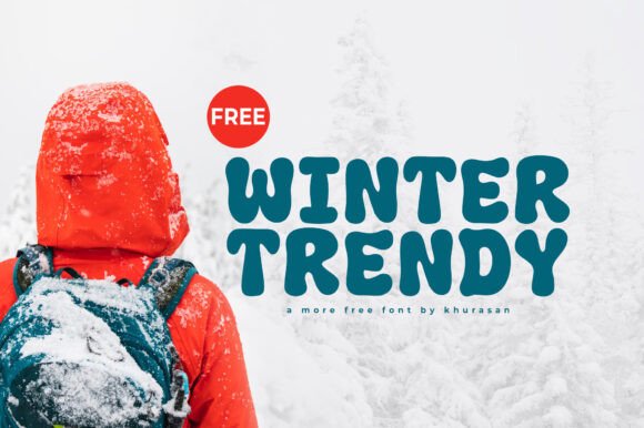 Winter Trendy: A Modern Font for Editorial Design